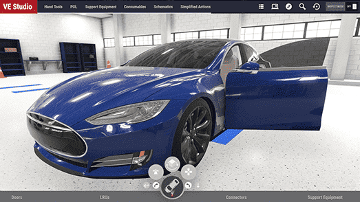 VE Studio® VMT, a tool for immersive maintenance training